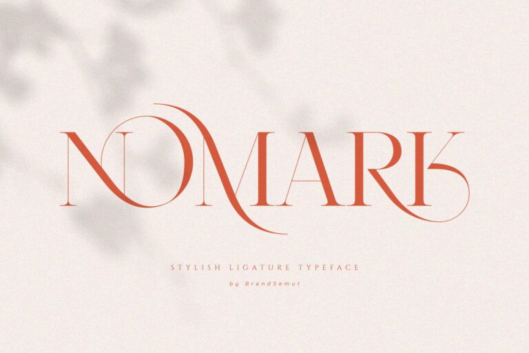 NOMARK || Ligature Typeface