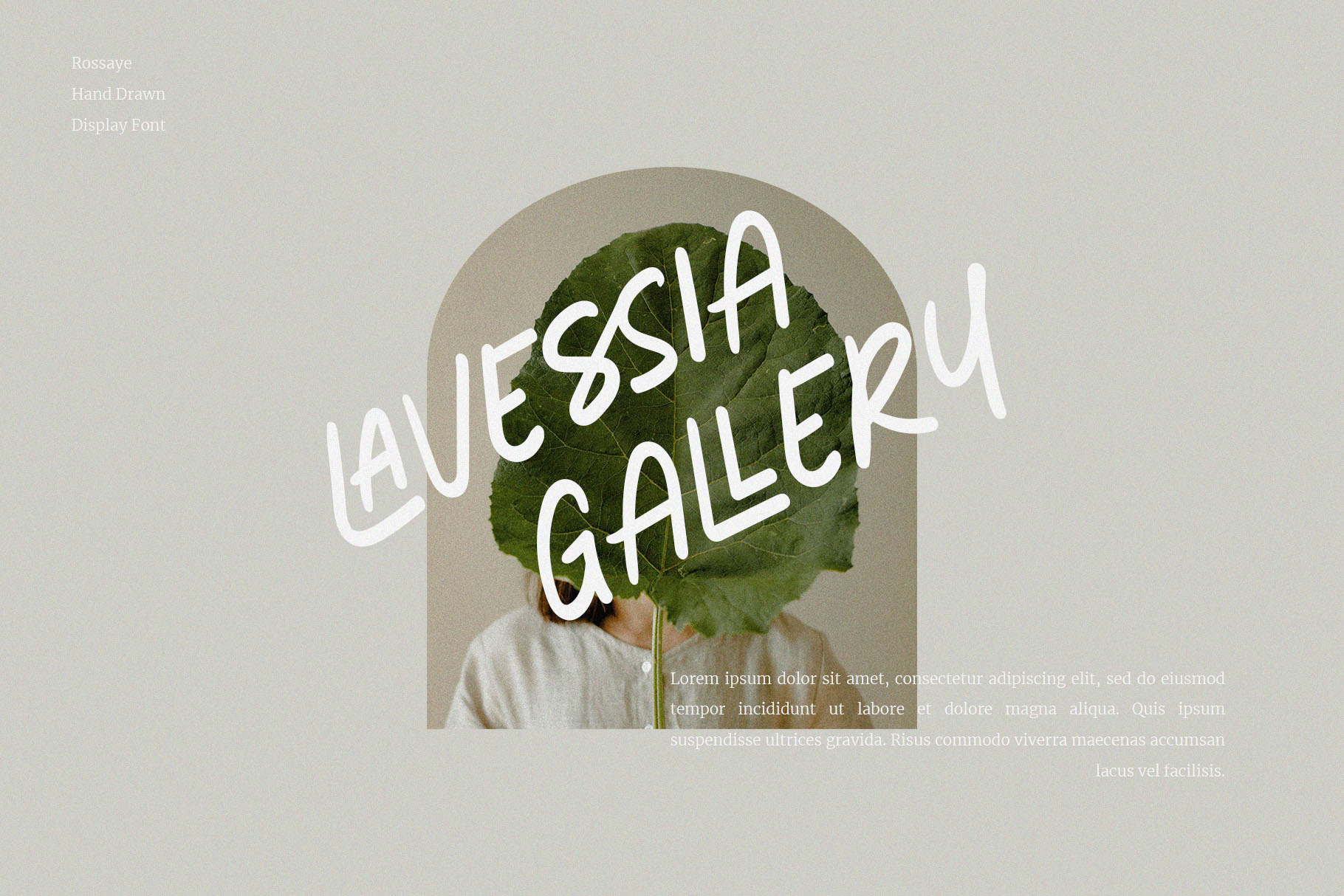 Rossaye - Handwritten Font - Image 3