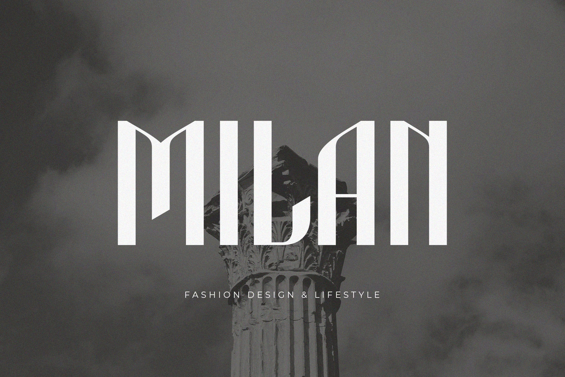 Aetherin – Retro Modern Condensed Sans Serif Font - Image 3