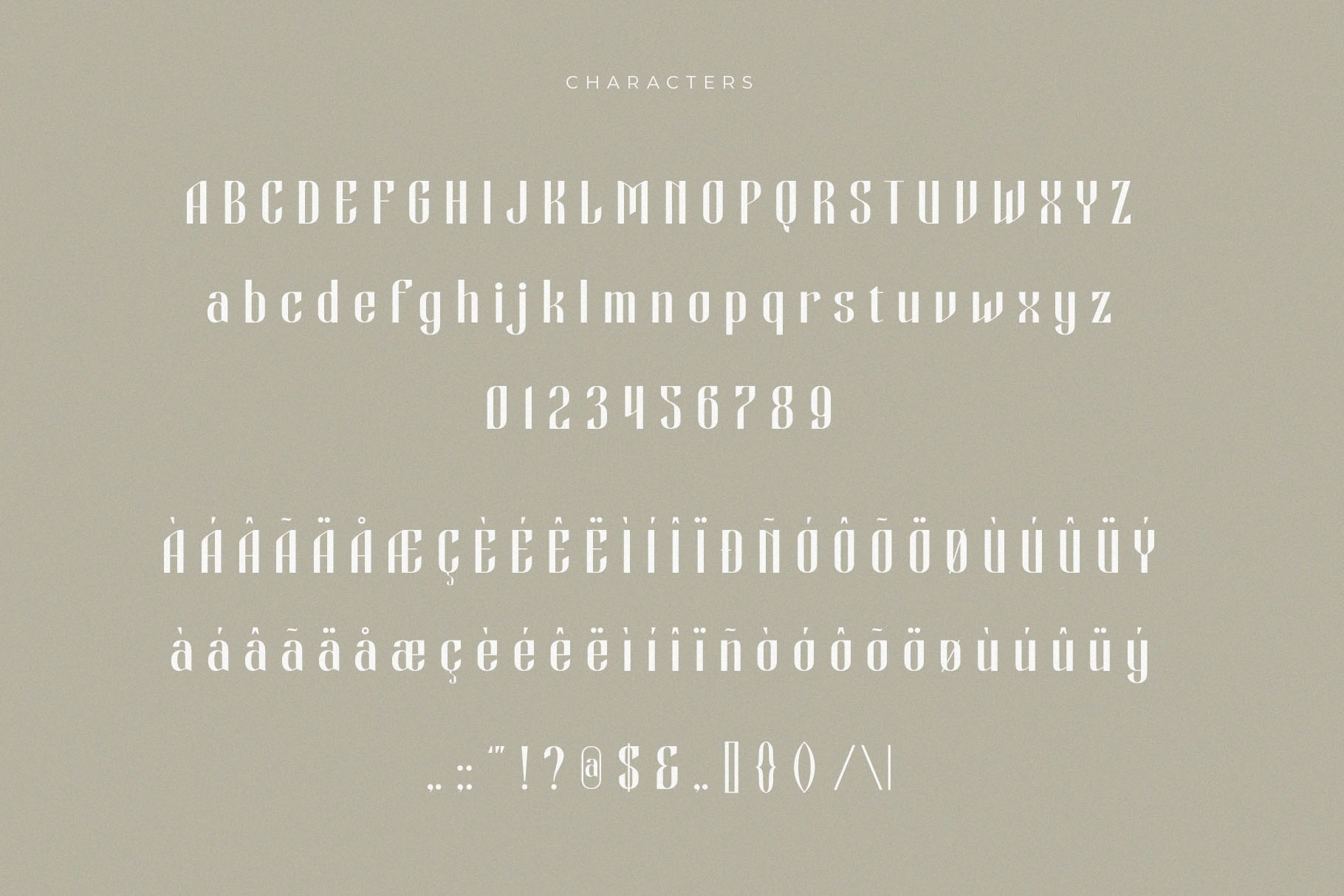 Aetherin – Retro Modern Condensed Sans Serif Font - Image 7