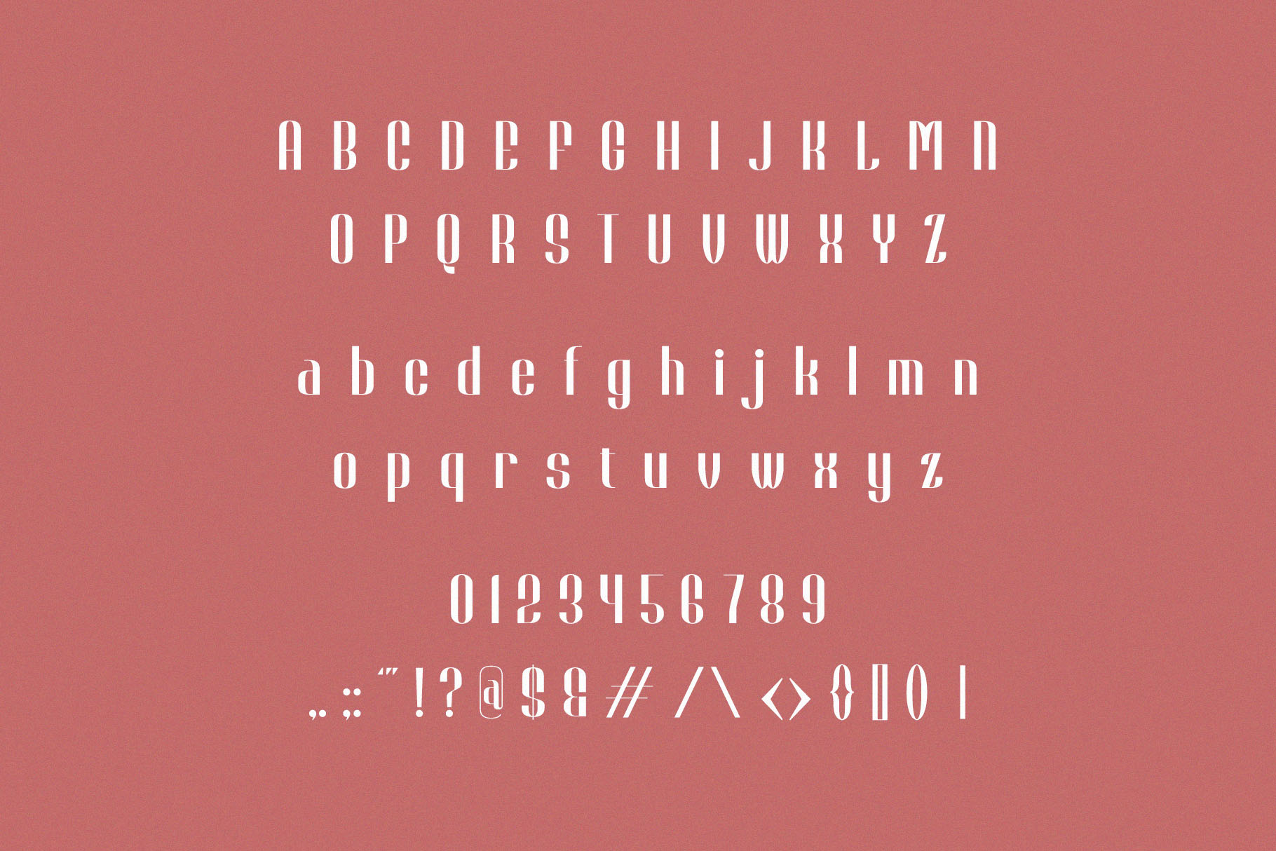 Briqusion – Modern Retro Condensed Sans Serif Font - Image 7