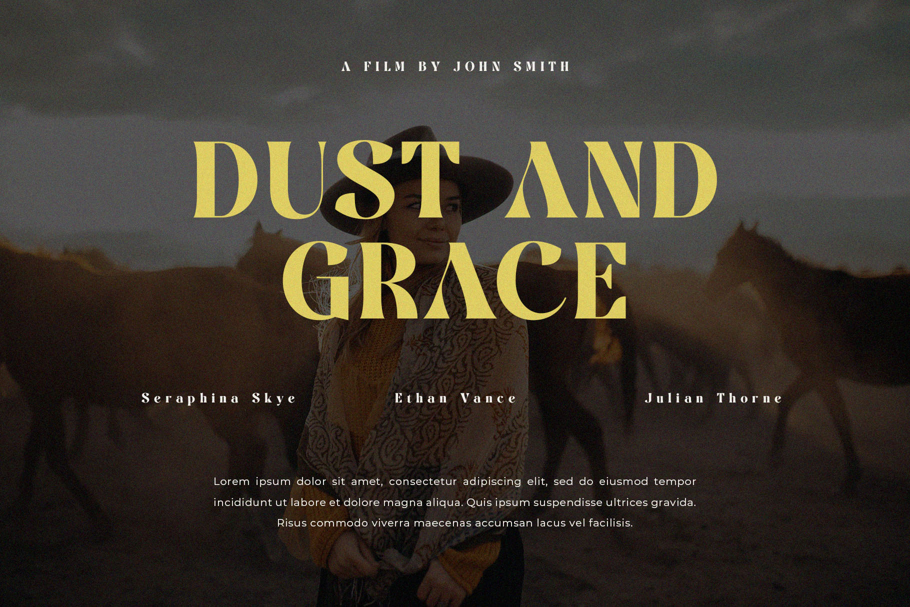 Western Finalist – Vintage Western Serif Display Font - Image 2