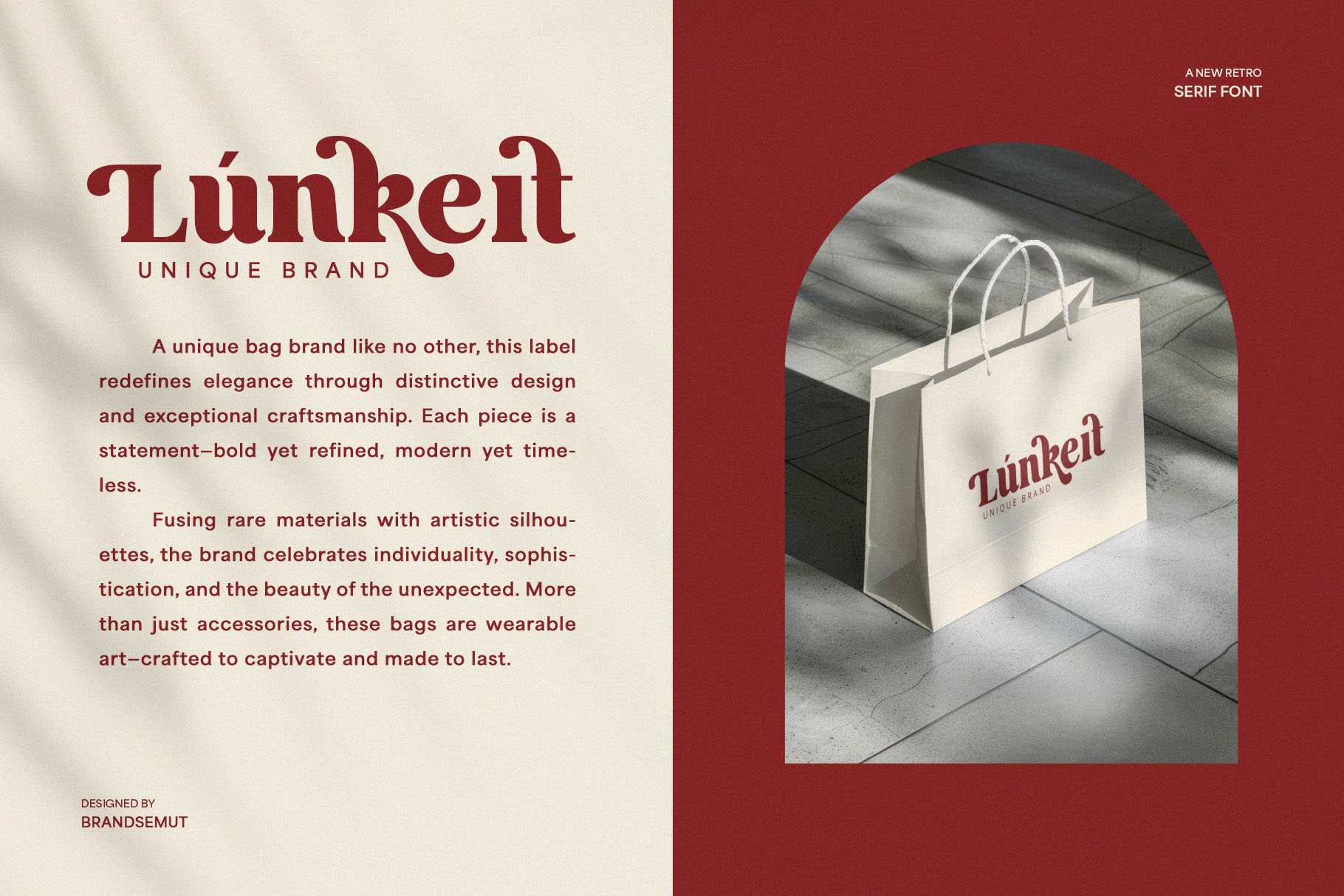 Royal Tomato – Display Retro Serif Font - Image 3