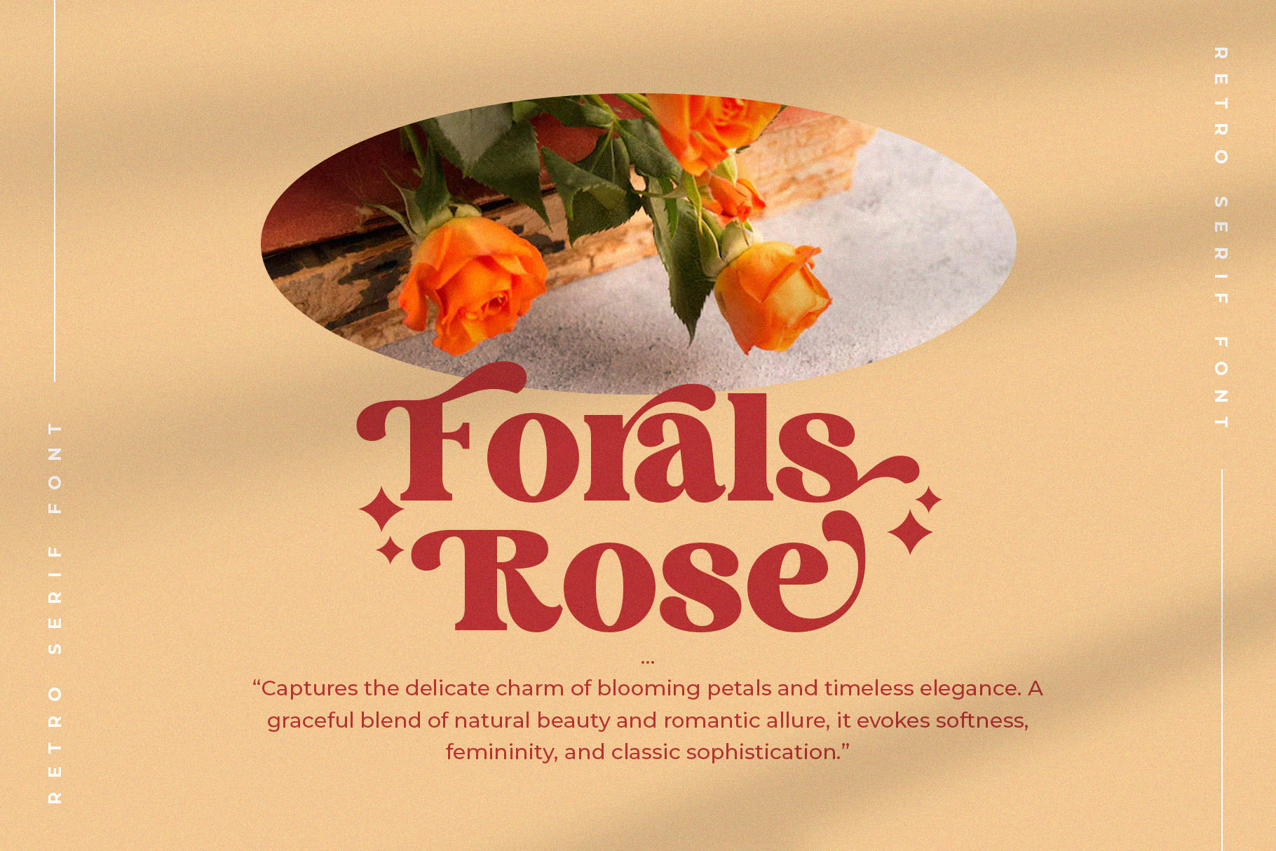 Royal Tomato – Display Retro Serif Font - Image 4